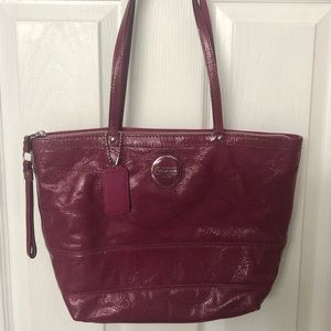 Coach leather purse